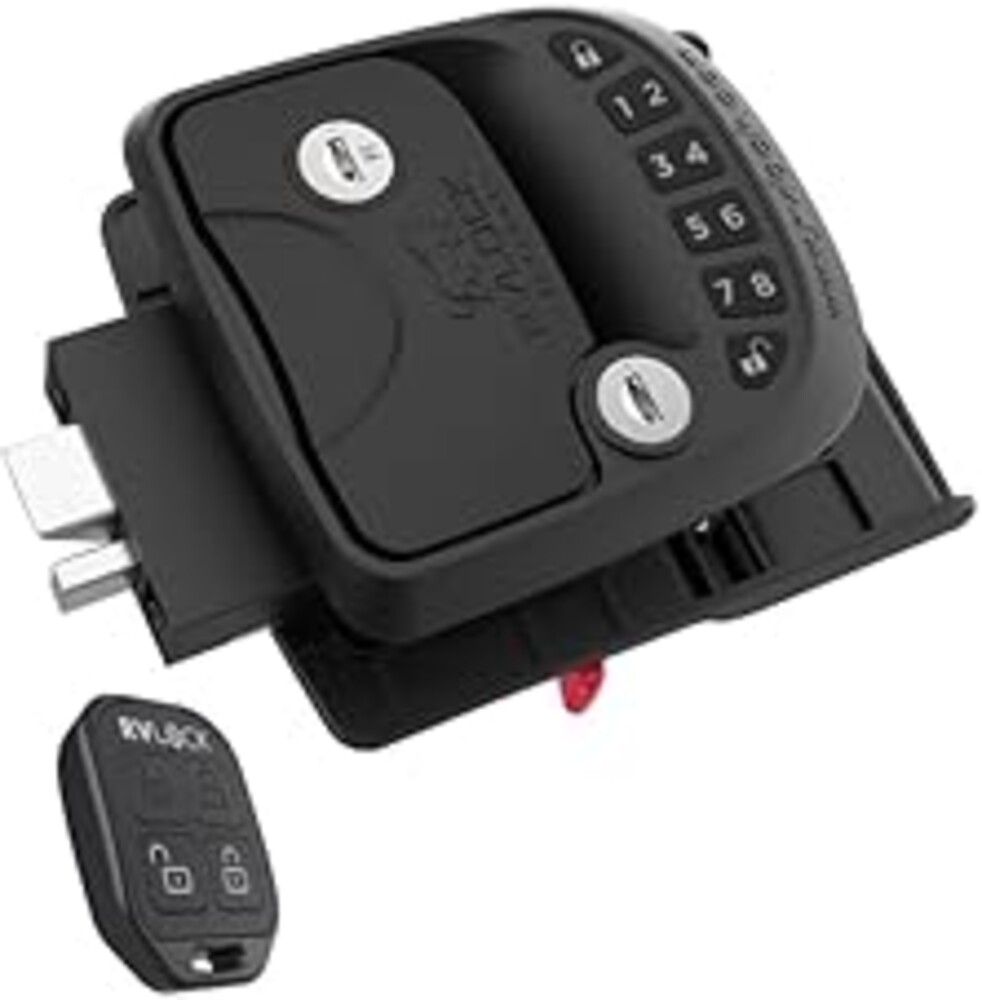 RVLOCK Compact RV Lock Keyless Entry, Secure Replacement for Camper Latch, Great RV Door Lock Replacement for Trailers with Patented Security Technology