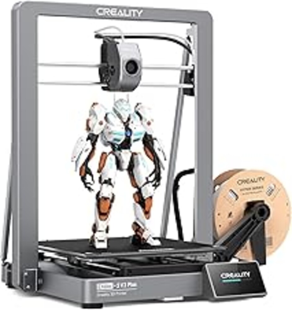 Creality Ender 3 V3 Plus 3D Printer, CoreXZ 600mm/s High-Speed Auto Leveling Direct Drive Extruder Stable Metal Build Tri-Metal Nozzle Ender 3D Printer Large Print Size 11.8x11.8x13.0in