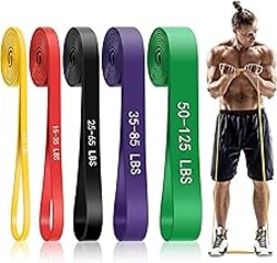 Pull Up Assistance Bands, Resistance Bands for Working Out, Pull Up Bands for Men & Women, Exercise Bands for Full-Body Training, Fitness, Physical Therapy, Stretch Workout Bands at Home, Gym