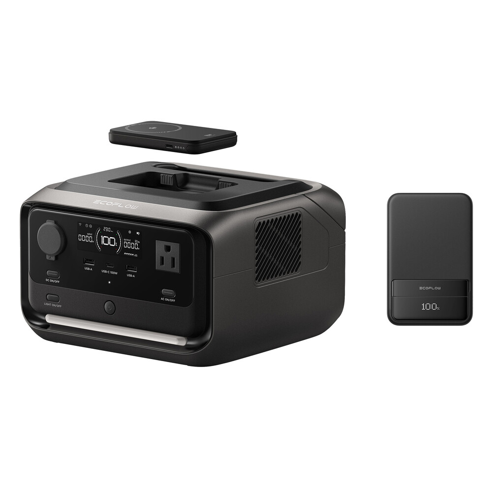 EcoFlow River 3 Plus Wireless Boost Combo