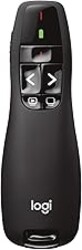 Logitech Wireless Presenter R400, USB-A PowerPoint Clicker with Laser Pointer, Wireless Presentation Clicker Remote