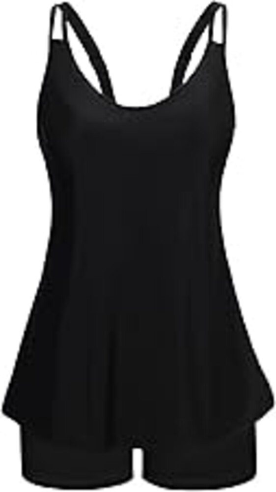 Arolina Tankini Swimsuits for Women Tummy Control Two Piece Bathing Suits Flowy Swim Tops with Boy Shorts