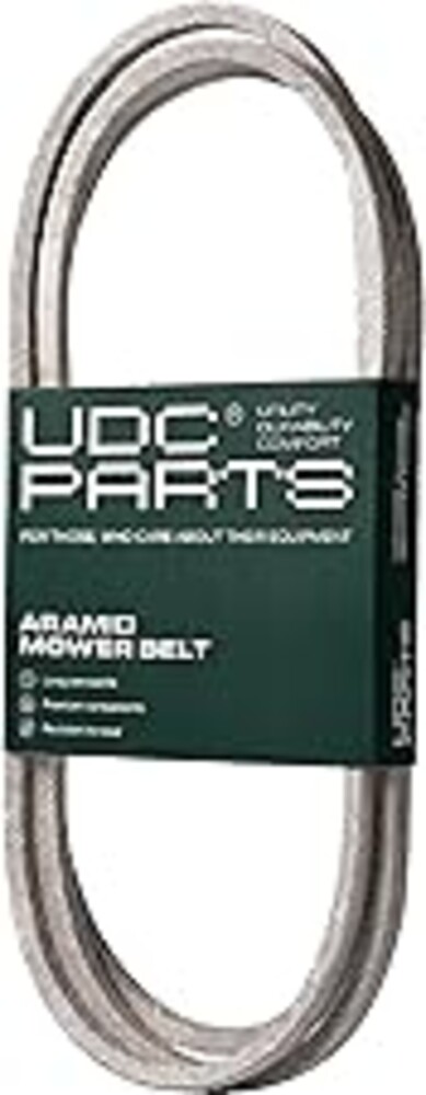 UDC Parts 119-8820 Deck Belt Replacement for Toro TimeCutter 50 Inch SS5000 MX5000 5000 MX5060 75750 75755 Exmark Quest Zero Turn Mowers 119-8820-SL SS5060 74630 74632 75751 /Aramid Cord /141.1 inches