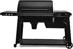 Traeger Grills Woodridge Pro Electric Wood Pellet Grill and Smoker, 970 Sq. In., Outdoor Pellet Smoker Grill with Digital Sensor and Side Shelf, Wi-FIRE Technology, Super Smoke Mode, Black, TFB97JLH