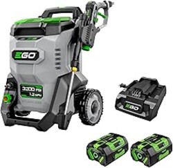 EGO Power+ Electric Pressure Washer, 3200 PSI Power Washer, Includes (2) 56V 6.0Ah Batteries and Charger - HPW3204-2