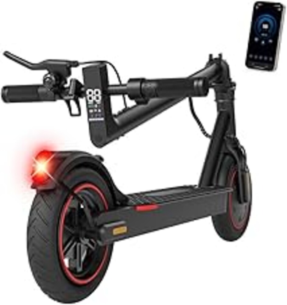 HopCycle Electric Scooters - Electric Scooter Adults, 1000W/500W Motor, 25/21/18 MPH Top Speed, 10''/8.5'' Tires, 28/23/21Miles, APP Control E Scooter for Adults and Teens