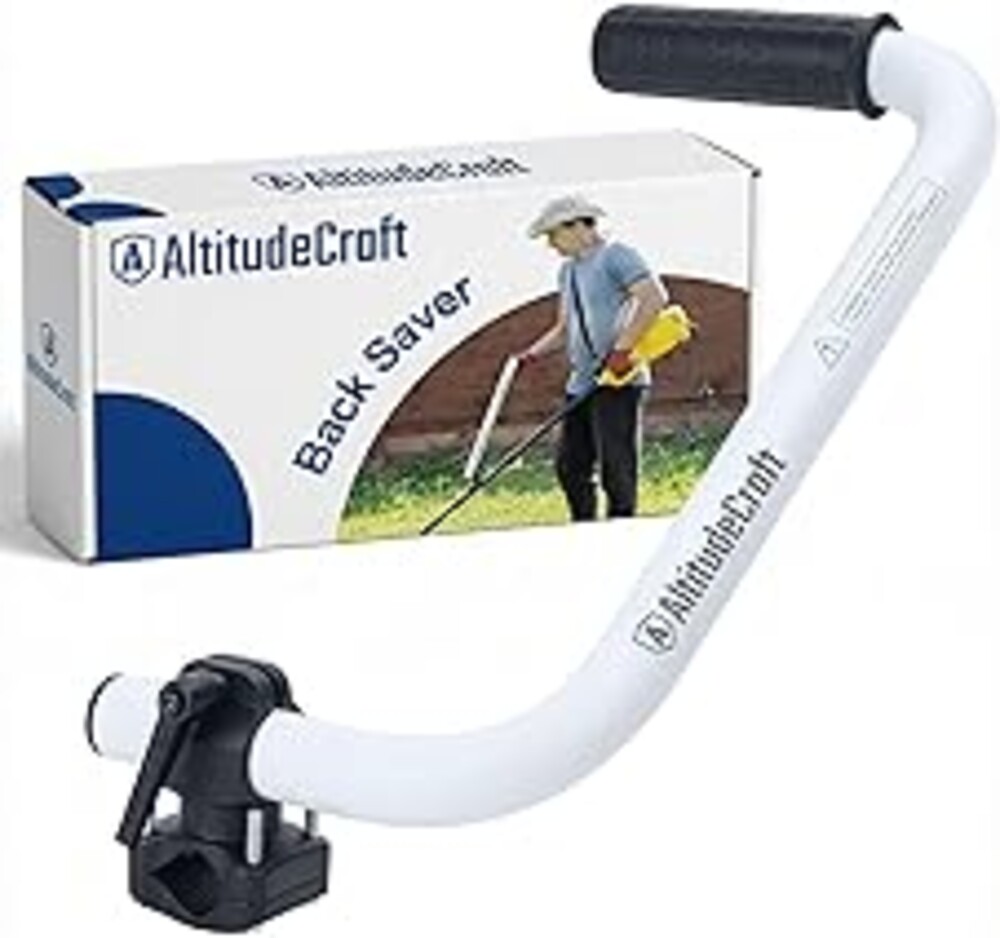 AltitudeCraft Upgraded Weed Eater Handle, String Trimmer Handle Extension, Ergonomic Back Saver Lawn Trimmer Handle Grip - Universal Weedeater Handle for Easy Yard Trimming (Patented)
