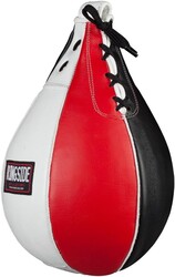 Ringside Boxing Speed Bag – Durable Leather Construction with Reinforced Triple-Stitched Seams and Heavy-Duty Attachment Loop,for Speed and Reflex Training
