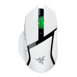 Razer Basilisk V3 X Hyperspeed Wireless Gaming Mouse for PC, RGB Chroma, White
