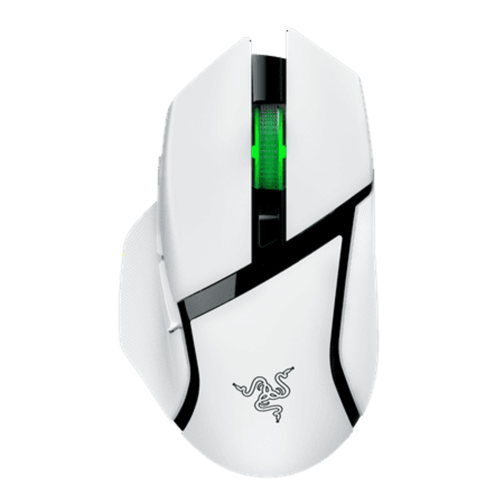 Razer Basilisk V3 X Hyperspeed Wireless Gaming Mouse for PC, RGB Chroma, White