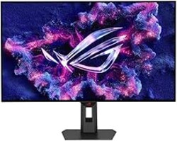ASUS ROG Strix 32” 4K OLED Gaming Monitor (XG32UCWMG) - TrueBlack Glossy, Dual Mode(4K@240Hz, FHD@480Hz), 0.03ms, G-SYNC Compatible, Neo Proximity Sensor, USB-C, HDMI 2.1, 3 yr Warranty