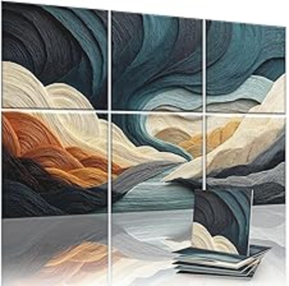 6 Pack Sound Absorbing Panels 72x48 Inch Decorative Acoustic Panels Acoustic Wall Panels for Home Office Studio Quick and Easy Setup