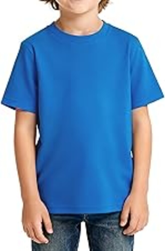 Magic Park 6M-14Y Baby Short Long Sleeve Tee Tops Toddler T-Shirt Kids Solid Color Shirts Boys Girls Casual Blouse