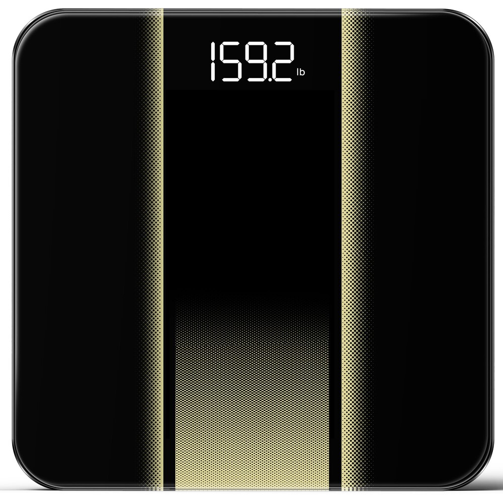 RunStar Digital Bathroom Scale for Body Weight, 400lb, with High Precision, Clear LED Backlight Display, Accurate Scale with 6mm Tempered Glass