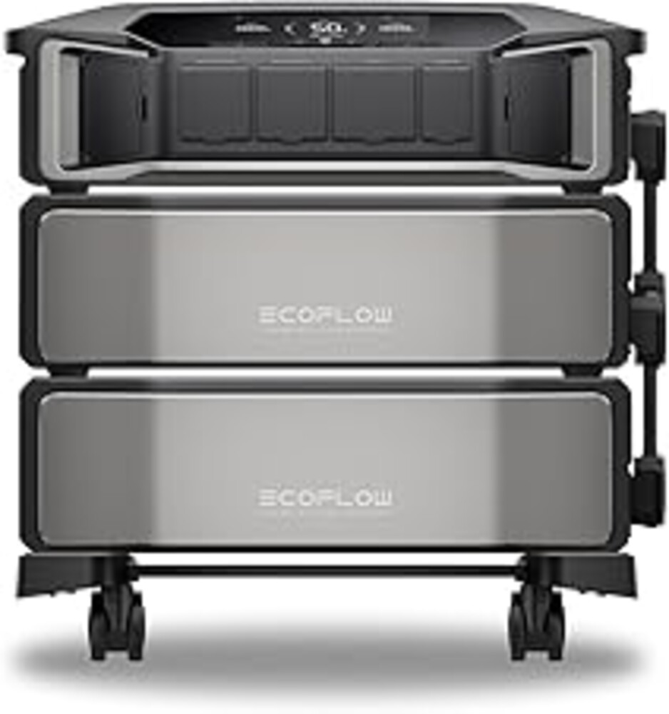 EF ECOFLOW 12kWh Power Station: DELTA Pro Ultra with Extra Battery, 120/240V 7200W AC Output, Lifepo4 Home Battery Backup Expandable to 90kWh, Solar Generator for Home Use, Emergency, Camping, RV