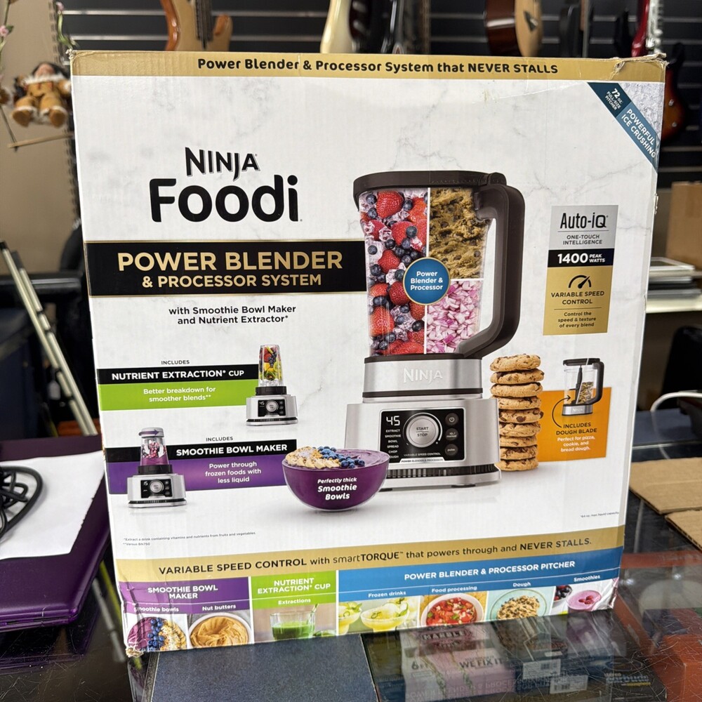 Ninja - Foodi Power Blender & Processor System Smoothie Bowl Maker SS351