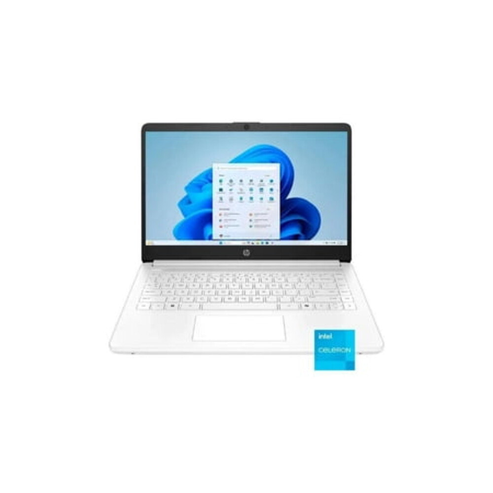 HP Stream 14 inch Win 11 Laptop Intel Processor N4500 4GB 64GB eMMC Touchscreen Display Snowflake White (12-mo. Microsoft 365 included,14-dq3220nr)