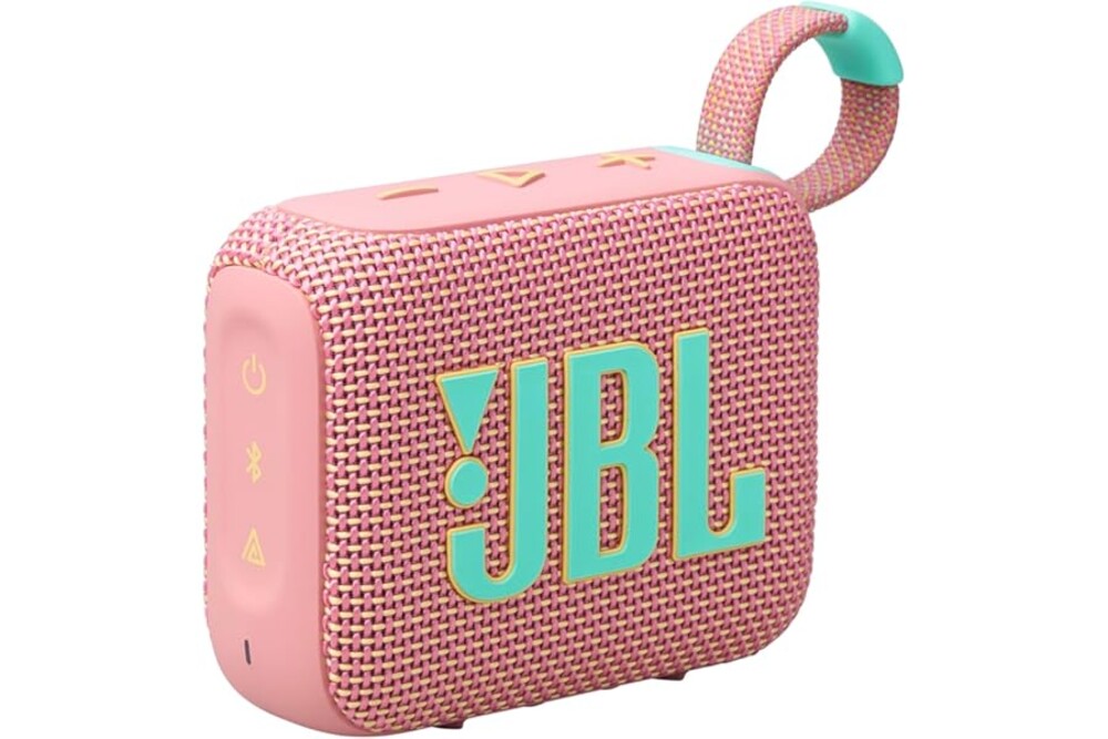 JBL Go 4 - Ultra-Portable, Waterproof and Dustproof Bluetooth Speaker, Big JBL Pro Sound with Punchy bass, 7-Hour Built-in Ba