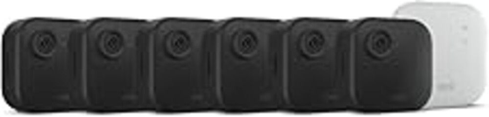 Blink Outdoor 4 XR – two-year battery wireless camera with 4x security coverage, 1000 ft open-air range or 400 ft with typical use — 6 camera system