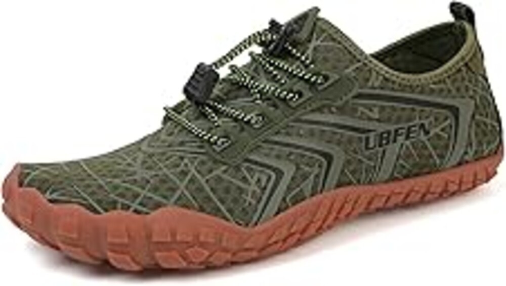 UBFEN Water Shoes Aqua Swim Shoes Mens Womens Beach Sports Quick Dry Barefoot for Boating Fishing Diving Surfing