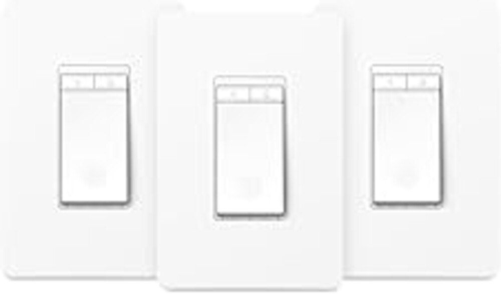 Kasa Smart Dimmer Switch HS220P3, Single Pole, Needs Neutral Wire, 2.4GHz Wi-Fi Light Switch Works with Alexa and Google Home, UL Certified,, No Hub Required, 3-Pack