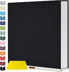 Artfeel Photo Album Self Adhesive Scrapbook,Large Photo Book for 4x6,5x7,8x10 Pictures,DIY Album for Baby Wedding Family Travel Birthday,with Metallic Pen and Scraper