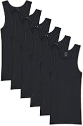 Gildan Men's A-Shirts Tanks Multipack