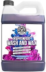 Chemical Guys Extreme Bodywash & Wax Foaming Car Wash Soap - Soap for Foam Cannons, Foam Guns, or Bucket Washes for Cars, Trucks, Motorcycles, RVs, and More, Grape Scent - 128 oz (1 Gallon)