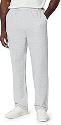 Amazon Essentials Men's Regular Fit French Terry Open Bottom Sweatpant