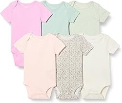 Amazon Essentials Unisex Babies' Short-Sleeve Bodysuits