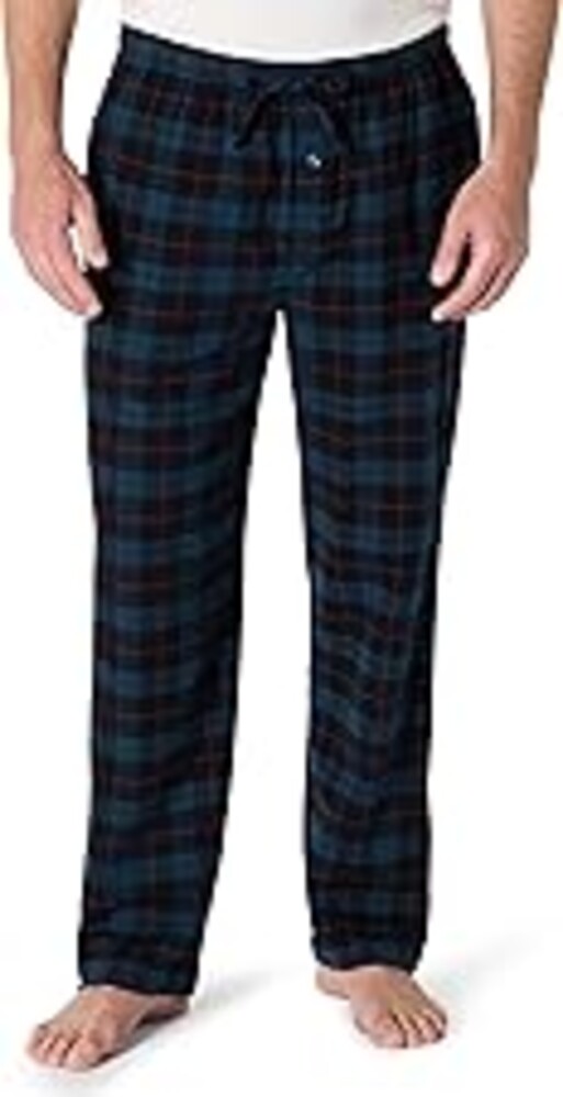 Amazon Essentials Men's Breathable Flannel Pajama Pant, Relaxed Fit, Drawstring, Cotton