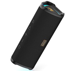 Monster Prism Portable Bluetooth Speaker, Wireless Speakers with 20W Stereo Sound, IPX6 Waterproof, 24H Playtime, Bluetooth 6.0, TWS Pairing, AUX & TF-Card Input, for Home/Outdoors/Beach/Travel