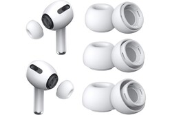 3 Pairs Replacement Ear Tips for Airpods Pro and 2nd Generation with Noise Reduction Hole, Silicone Ear Tips for Airpods Pro