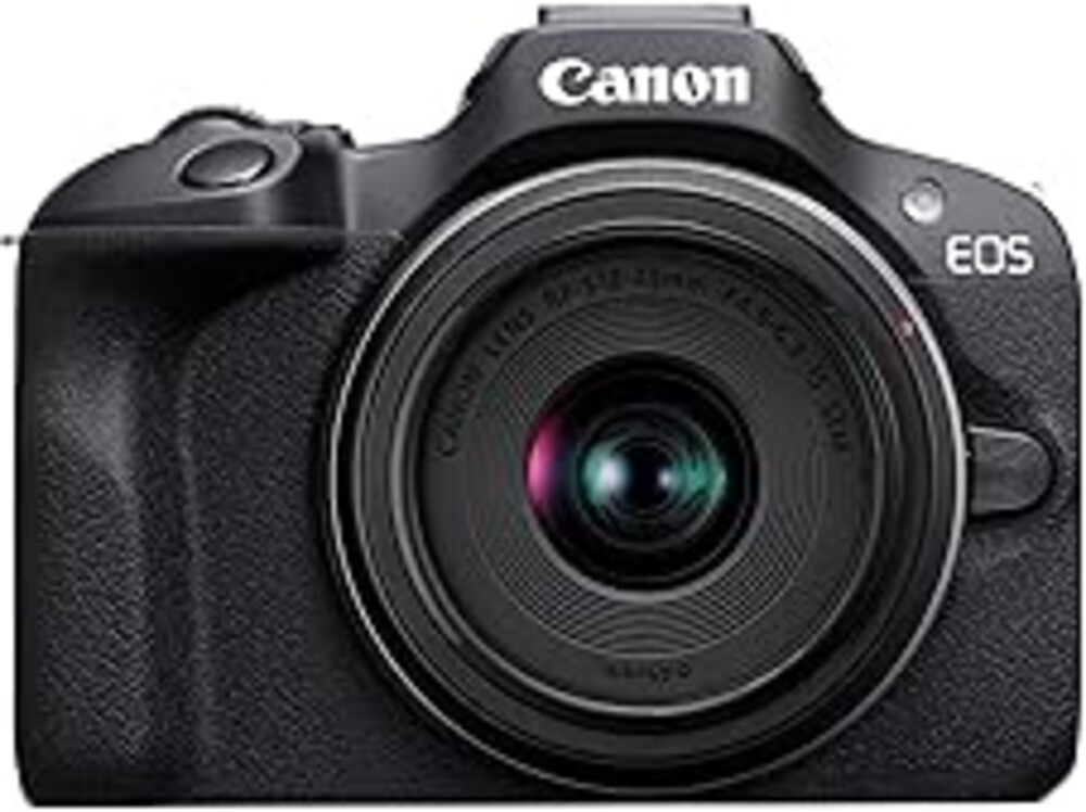 Canon EOS R100 Mirrorless Camera with 18-45mm and 55-210mm Lenses
