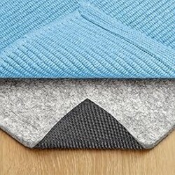 RUGPADUSA - Dual Surface - 9'x12' - 1/4" Thick - Felt + Rubber - Non-Slip Backing Rug Pad - Safe for All Floors