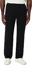 Amazon Essentials Men's Regular Fit French Terry Open Bottom Sweatpant
