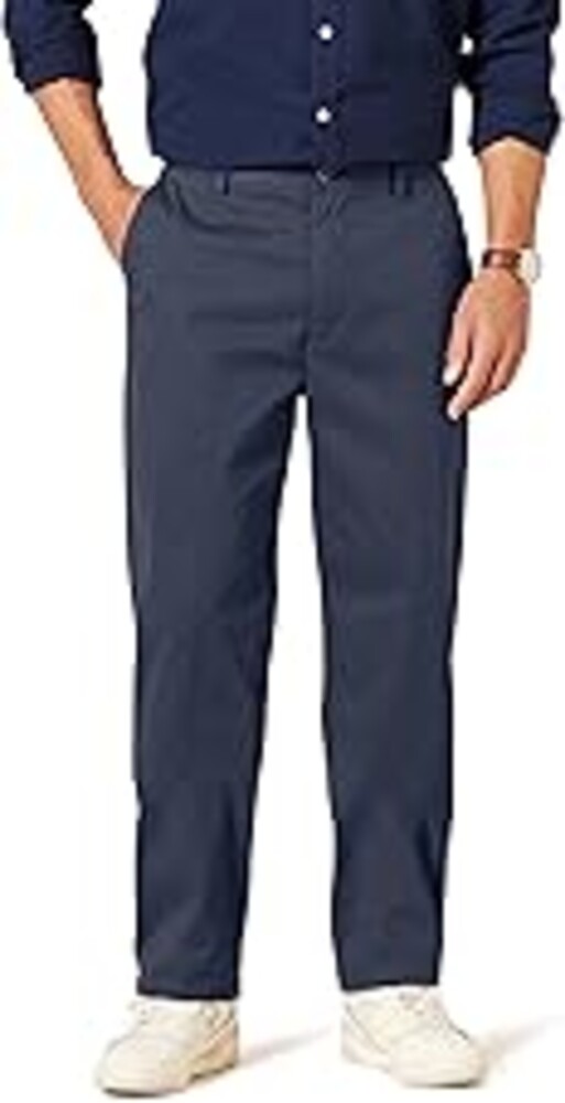 Amazon Essentials Men's Classic-Fit Wrinkle-Resistant Flat-Front Stretch Chino Pant