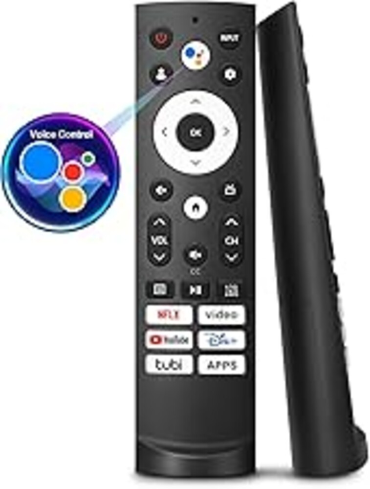 Only for Hisense Google Smart TV Voice Remote Replacement 4K QLED UHD Mini-LED Quantum ULED Series Remotes Control - 1 Year Warranty