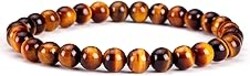 Cherry Tree Collection - Small, Medium, Large Sizes - Gemstone Beaded Bracelets For Women and Men - 6mm Round Beads