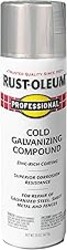 Rust-Oleum 7585838 Cold Gray Professional Galvanizing Compound Spray, 20 Oz
