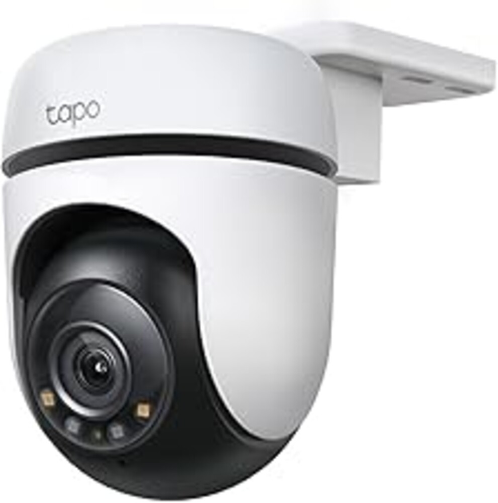Tapo 2K Outdoor Wired Pan/Tilt Security Wi-Fi Camera, 360° View, Motion Tracking, Works w/Alexa & Google Home, Color Night Vision, Free AI Detection, Cloud & SD Card Storage(up to 512GB), Tapo C510W