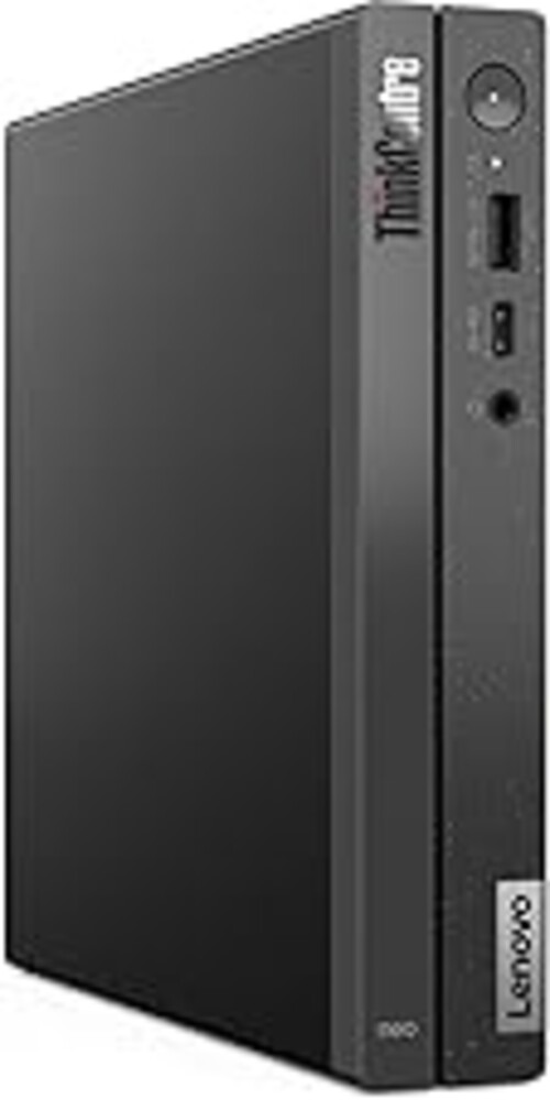 Lenovo ThinkCentre neo 50q Gen 5 tiny desktop, Intel Core i5-13420H, 16GB DDR4 RAM, 512GB PCIe SSD, Wi-Fi 6, Windows 11 Pro, Black