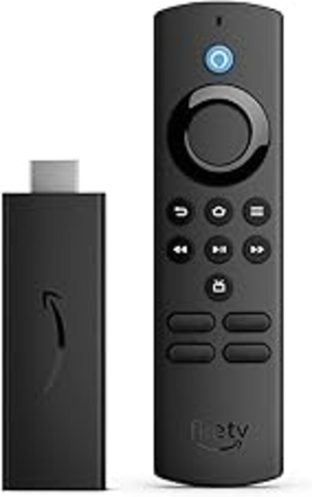 Like-New Fire TV Stick HD, free and live TV, Alexa Voice Remote, smart home controls, HD streaming