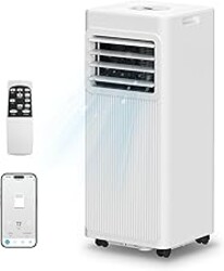 Portable Air Conditioners 16,000 BTU 5-in-1 Air Conditioner Portable Up to 850 Sq.Ft., Portable AC Unit with Cool, Fan, Dehumidifier, 24H Timer, Sleep Smart WiFi Remonte Installation Kit Included