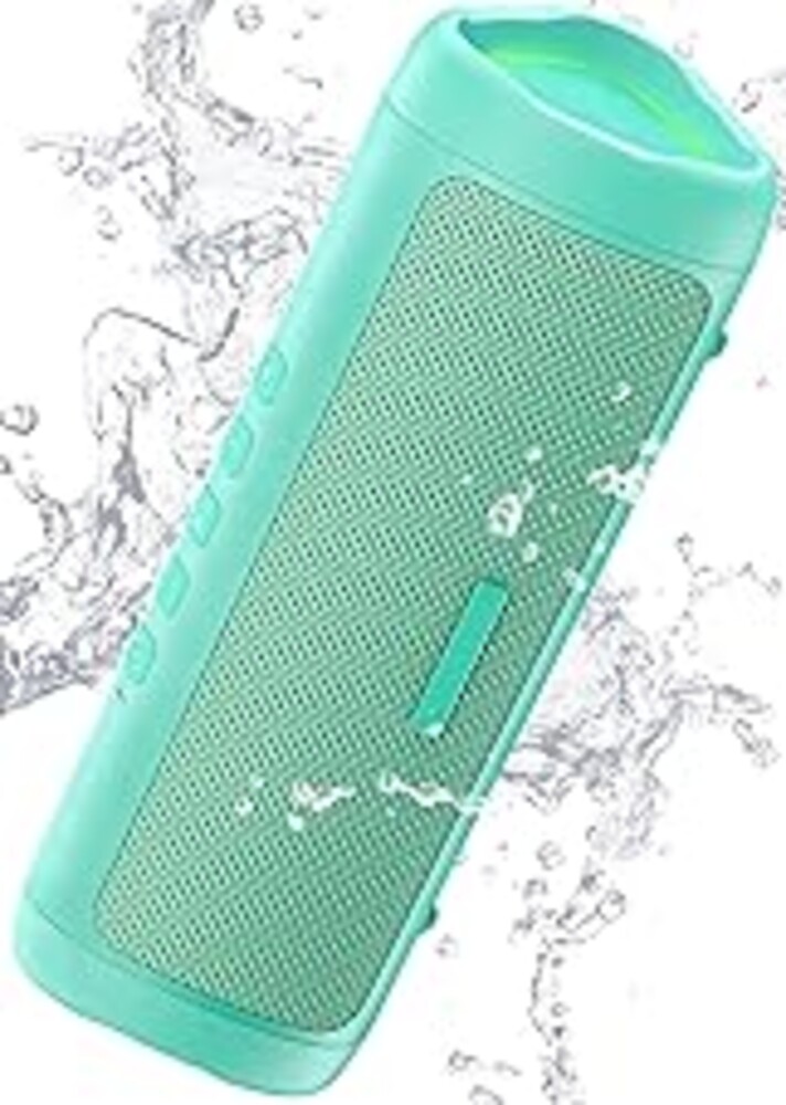 Bluetooth Speaker, 20W HD Sound, Portable Wireless, IPX5 Waterproof, Up to 24H Playtime, TWS, for Home/Party/Outdoor/Camping/Beach Essentials, Birthday Gift for Fathers Day Men Dad Husband (Teal)