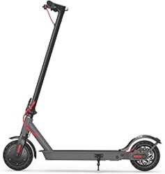 Hiboy S2 Electric Scooter - 8.5" Solid Tires - Up to 17 Miles Long-Range & 19 MPH Portable Folding Commuting Scooter for Adults with Double Braking System and App