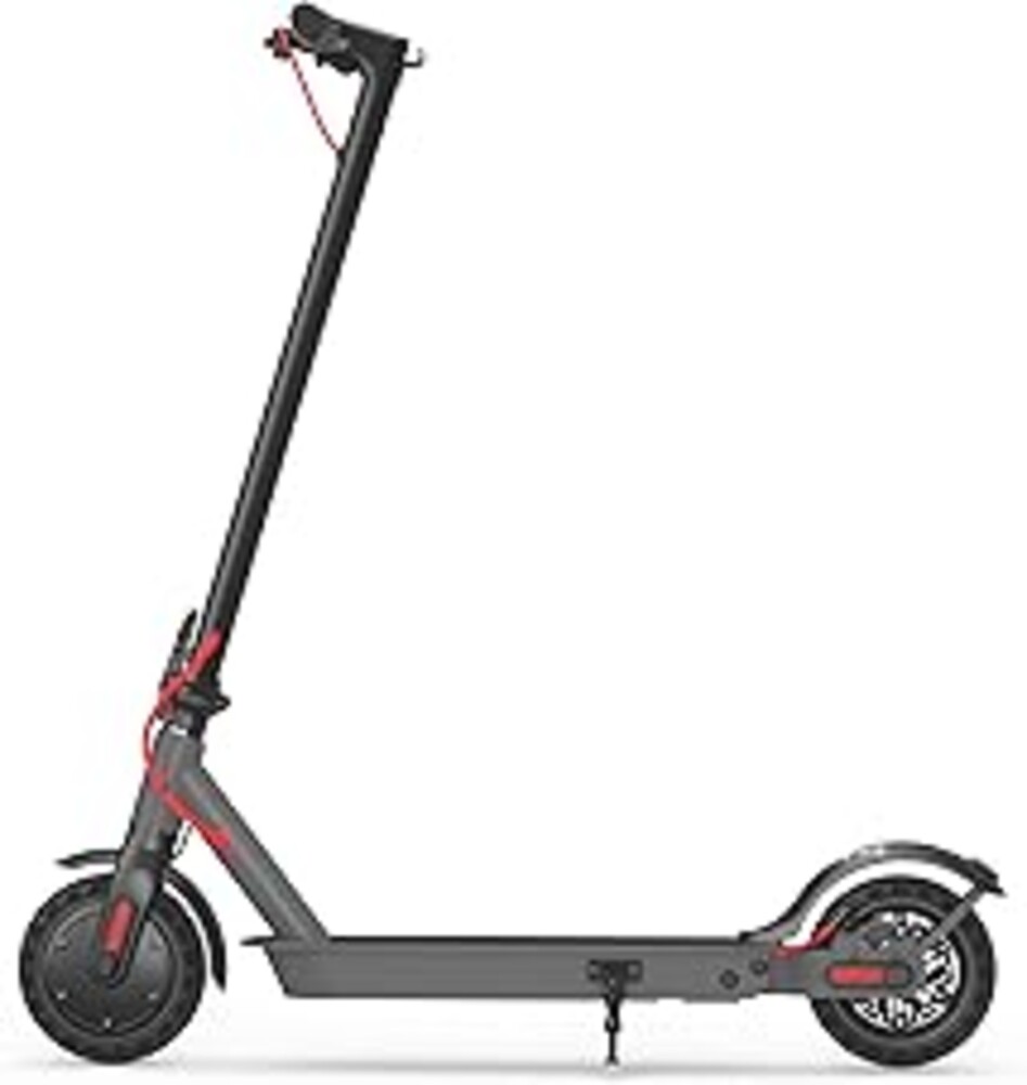 Hiboy S2 Electric Scooter - 8.5" Solid Tires - Up to 17 Miles Long-Range & 19 MPH Portable Folding Commuting Scooter for Adults with Double Braking System and App