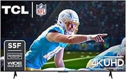TCL 75-Inch Class S5 UHD 4K LED Smart TV with Fire TV (75S551F, 2024 Model), Dolby Vision and Atmos, HDR PRO+, Alexa Built-in with Voice Remote, Apple AirPlay 2 Compatibility, Streaming Television