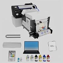 Lancelot Auto-Maintenance M1630 Pro-DTF Printer Machine-Doubled Speed Over L1800 with Auto-Powder Shaker Dryer,White Ink Circulation & Auto-Film Cutter,DTF Printer Bundle for T Shirt Printing