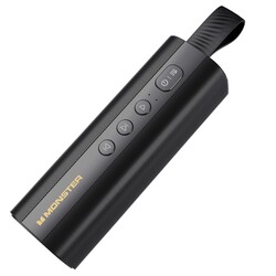 Monster S290 Bluetooth Speaker, Portable Bluetooth Speaker With 30W Loud Stereo Sound, Bluetooth 6.0, 15H Playtime, TWS Pairing, Support AUX/TF Card, IPX6 Waterproof Wireless Speaker for Home, Outdoor